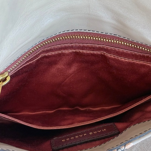 MARC JACOBS S/S 2009 Memphis Pouchette (Clutch/Accessory Case) Beige -  Rare/HTF - Picture 8 of 13